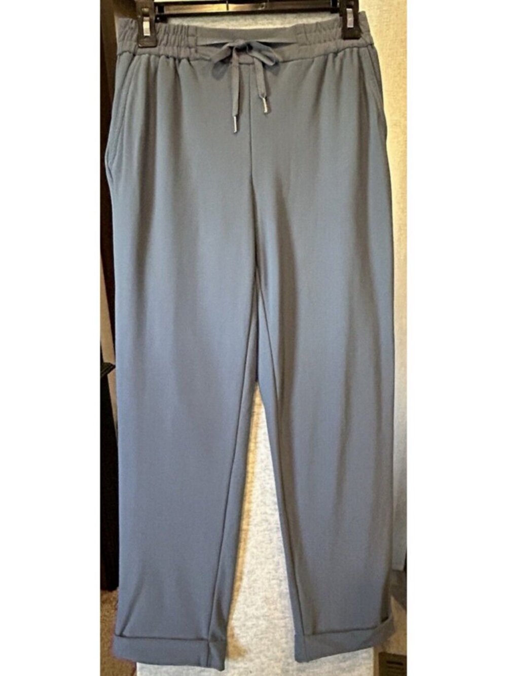 Smoky Blue Gray Womens Nicole Miller Pants Size 0 Business Wear Casual Office - Picture 2 of 7